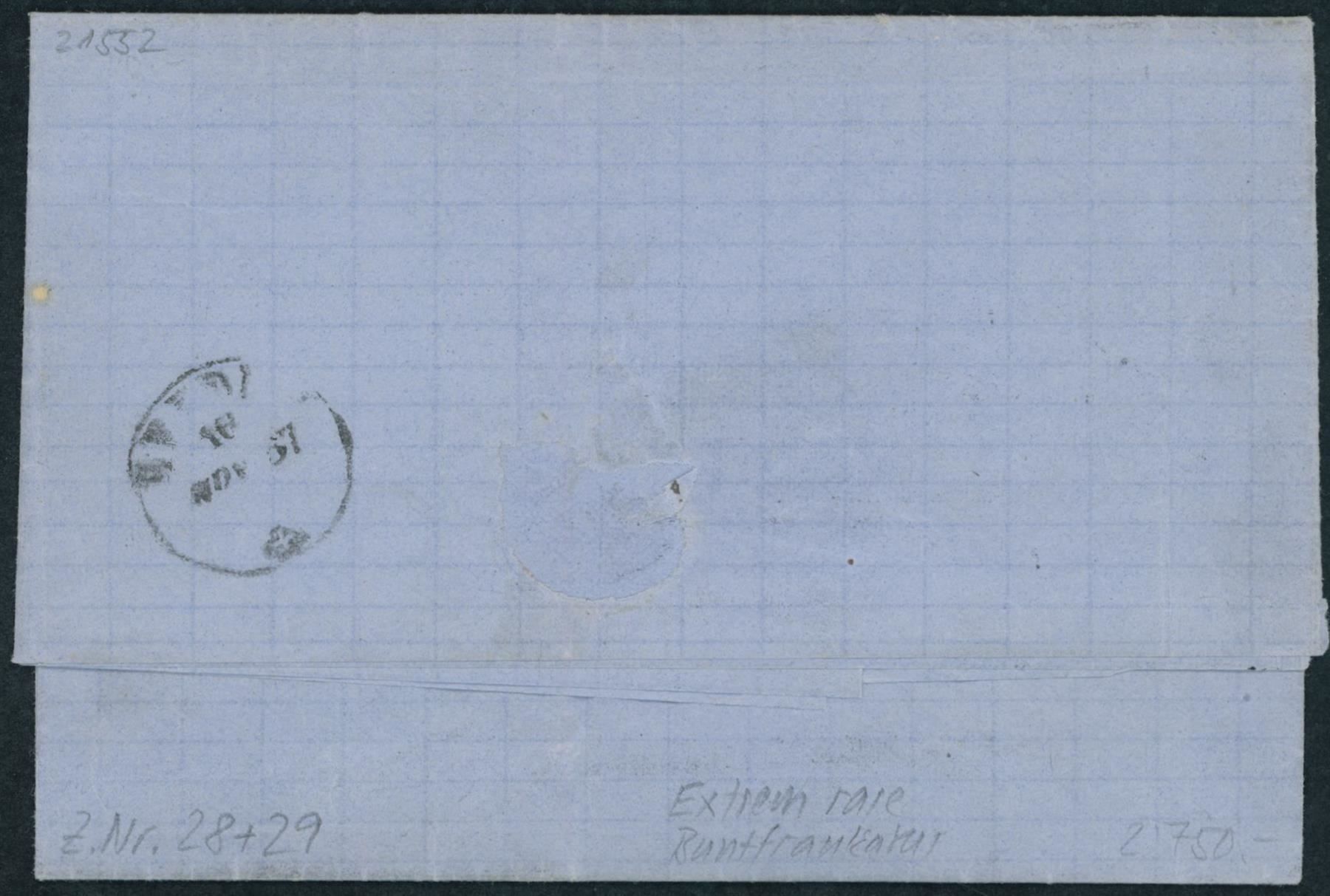 Alle Briefmarken: 1867 - Sitzende Helvetia - BFr - Brief – Gebraucht aus Schindellegi von leecollect 1