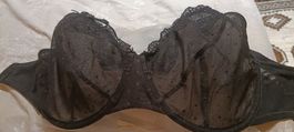 Black Bra UK 32F 