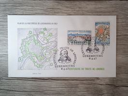 TR47 Enveloppe + Timbre Luxembourg 1967