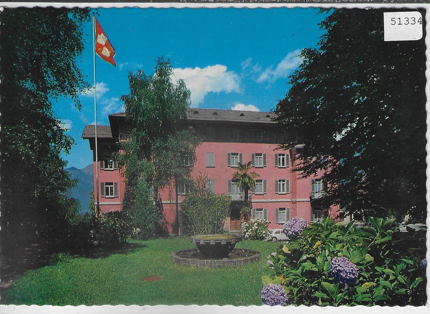 Ansichtskarten: Offizierskasino - Monte Ceneri – Gebraucht aus Ettingen von Kartenplanet