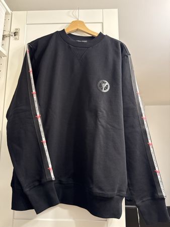 Carlo Colucci Schwarzer Pullover Top Zustand, Grösse L