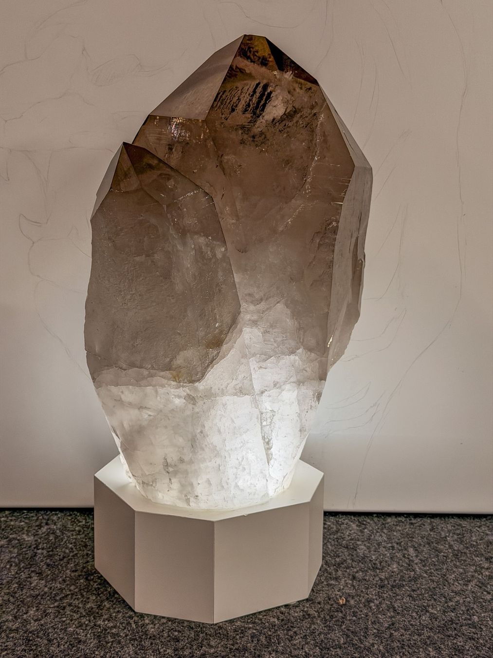 Mineralien & Heilsteine: Wunderschöner Kristall - Rauchquarz – Gebraucht aus Küsnacht ZH von Icon21 1