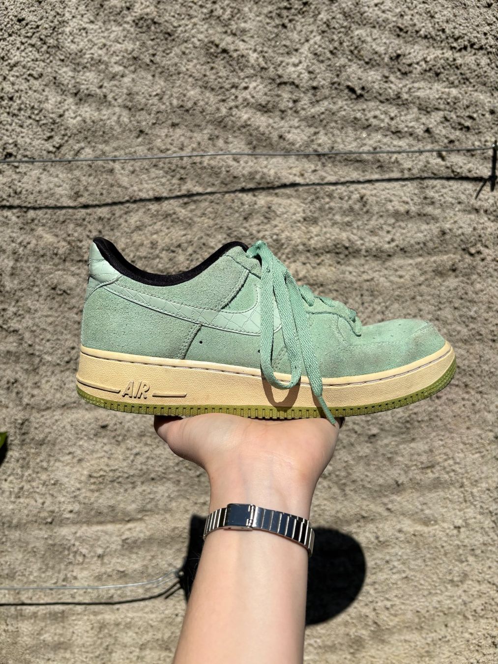 Nike Scarpe da donna: Nike AF1 Airforce 1 mint wildleder – Usato da Wittnau venduto da cel_j8w9 1