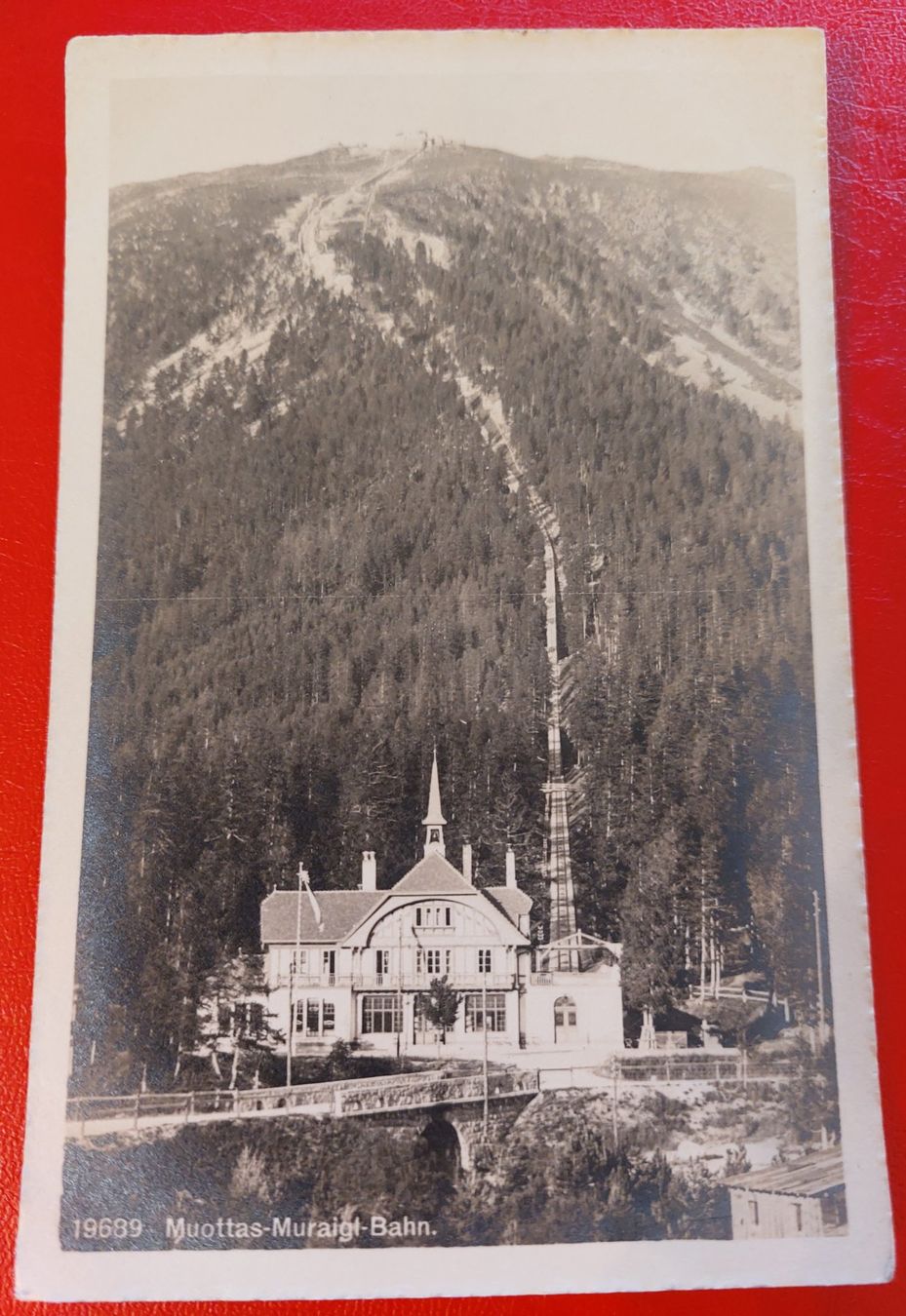 Cartoline postali: Muottas-Muraigl-Bahn – Usato da St-Légier-La Chiésaz venduto da Theo005
