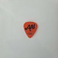 Awolnation Zach Irons Orange Guitar Pick Plektrum