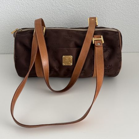 MCM Vintage Barrel Bag (Zylindertasche) Braun