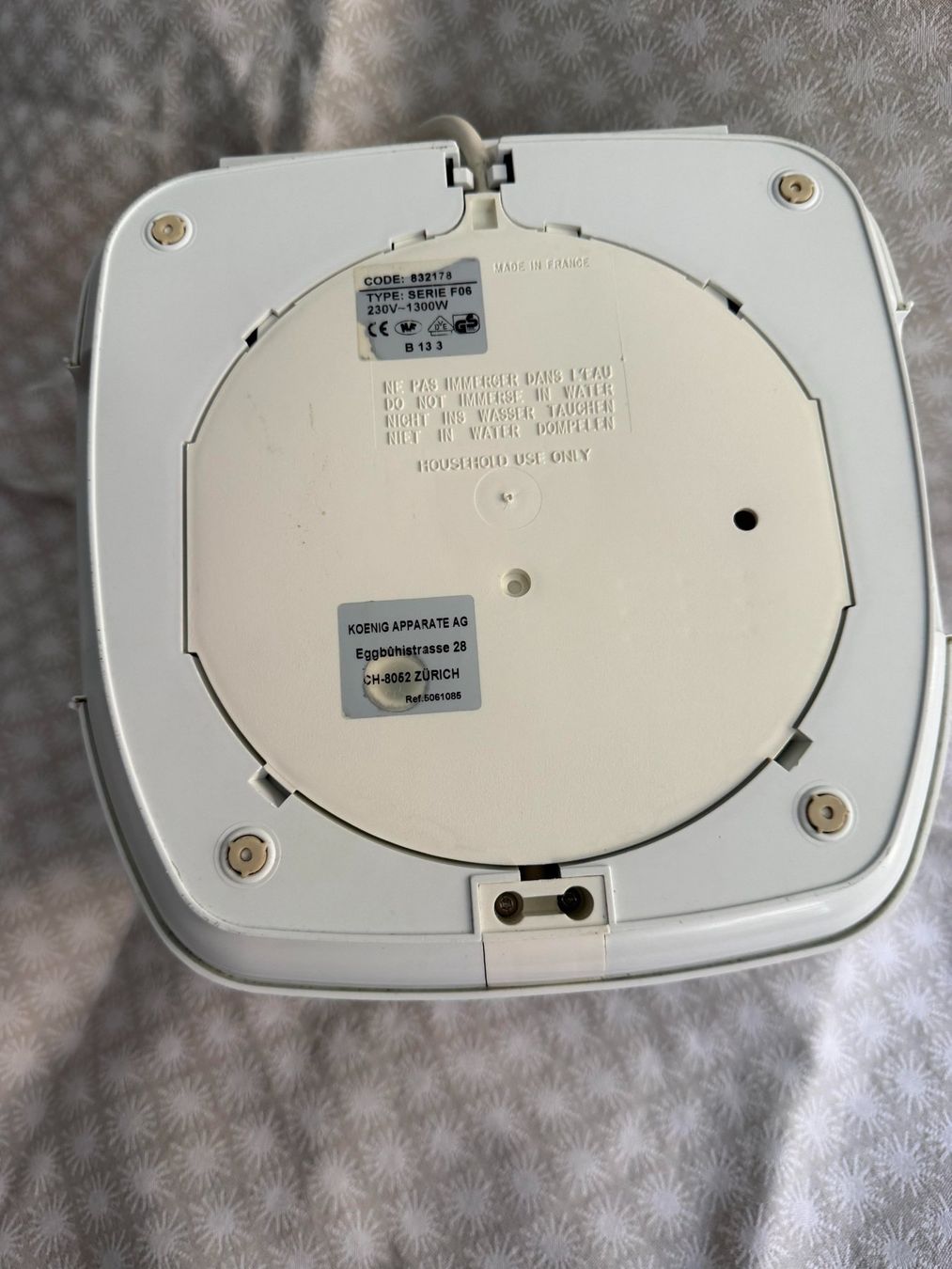Tefal Küchengeräte: Tefal Friteuse 700g - Anti-Odor Filter – Gebraucht aus Zürich von dojoal64 5