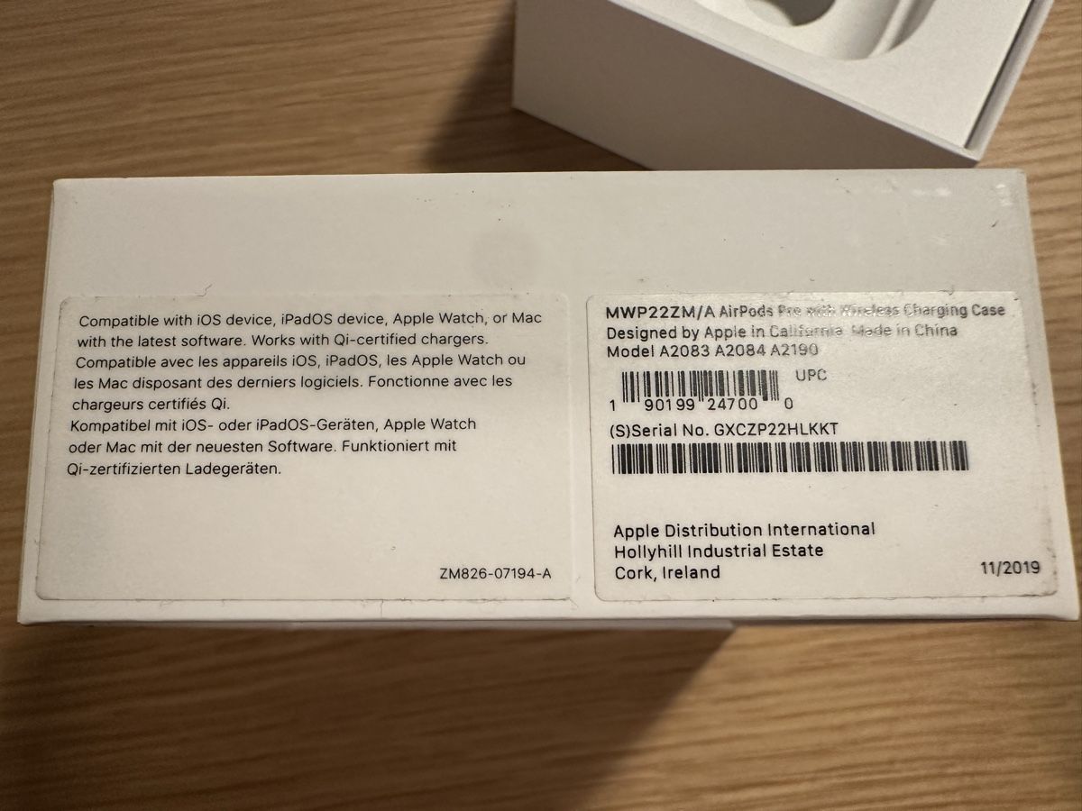 Apple Kopfhörer: Apple AirPods Pro mit Ladecase – Gebraucht aus Glattpark(Opfikon) von ZHINCITY 7