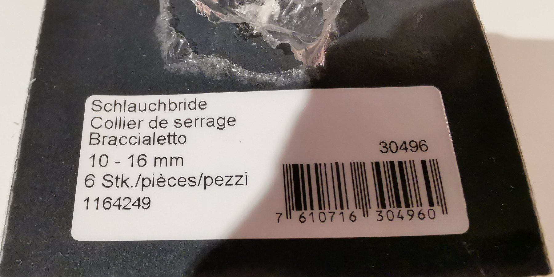 Alle Werkzeuge: 4 Schlauchbride, Collier de serrage 10 - 16 mm – Neu und originalverpackt aus Genève von Somethingwicked 1
