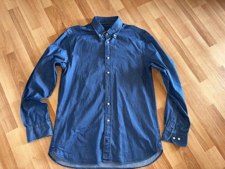 Tommy Hilfiger Herren Hemd, Gr. 41, einf. Brustweite 57cm