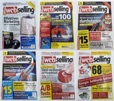 6x Webselling Jahrgang 2013 DataBecker Verlag - Rarität
