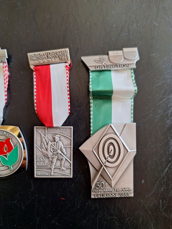 Medaillen: Medaille schiessen 1989 – Gebraucht aus Genolier von Antoine30 2