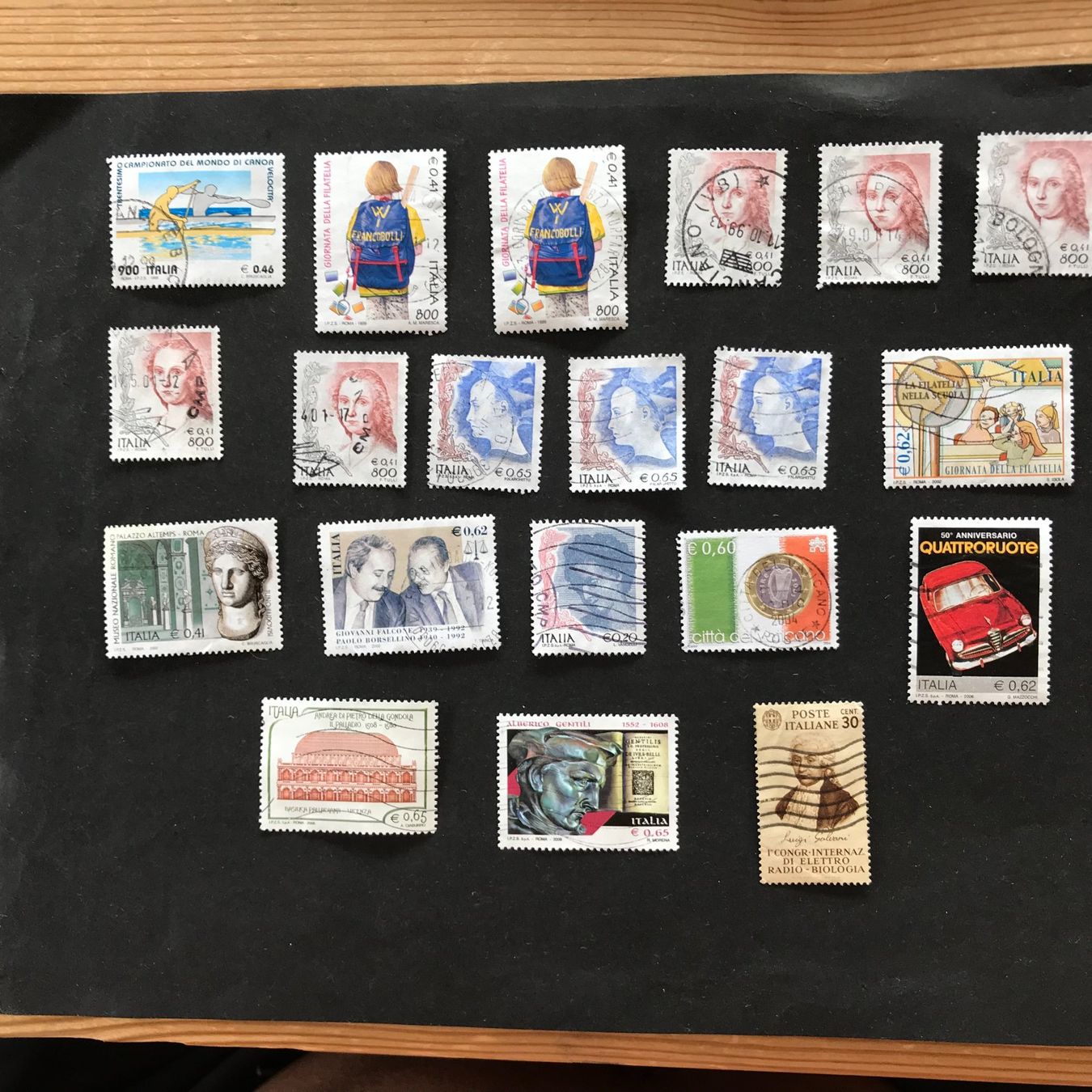 Alle Briefmarken: ITALIEN: ab 1961, kleine Sammlung gest. – Gebraucht aus Uitikon Waldegg von Gooddeal05 6