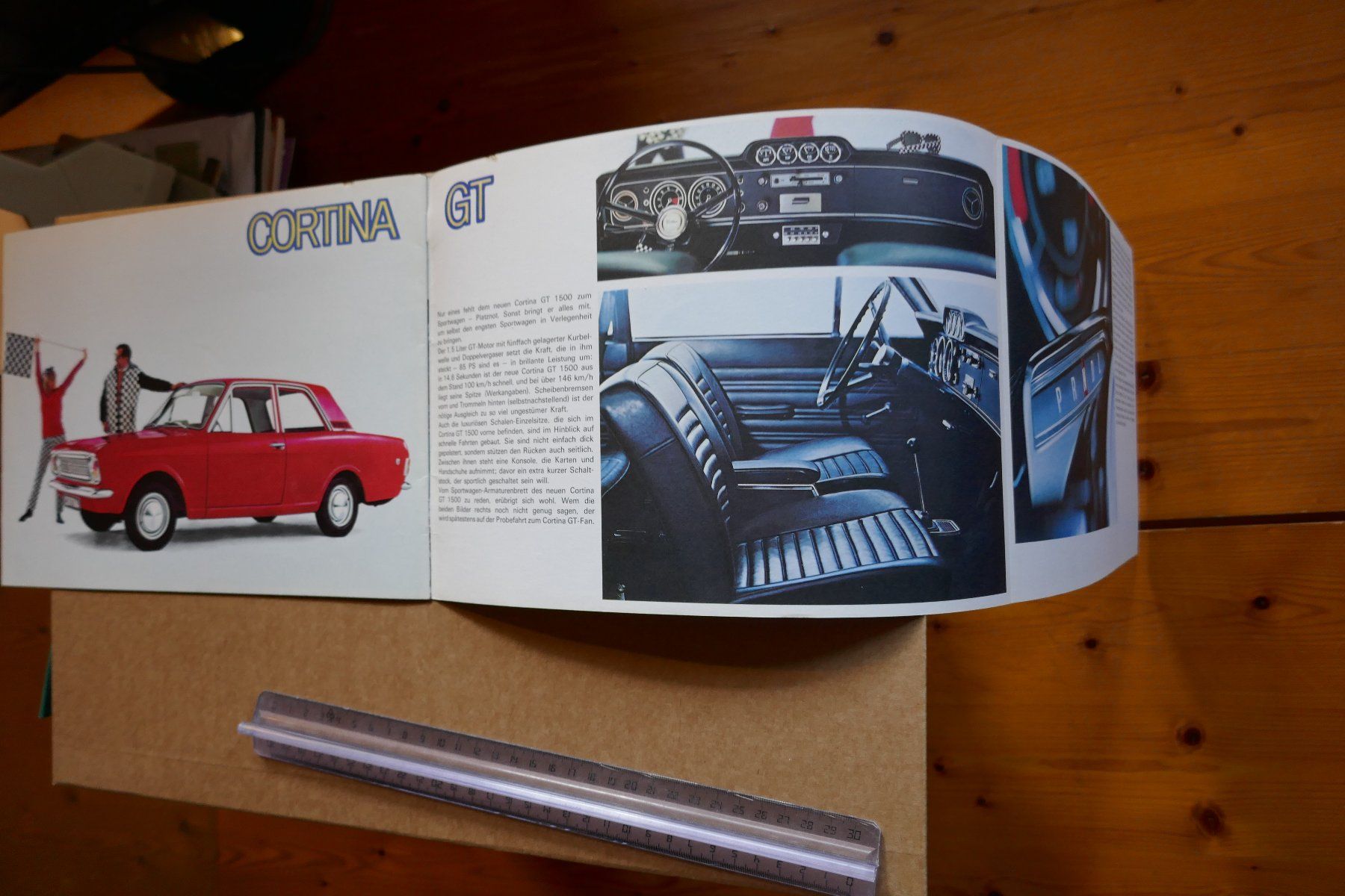 Ford Dokumente: FORD Cortina   Originalprospekt – Gebraucht aus Madiswil von ML911 6
