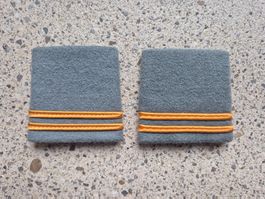  Gradabzeichen Patten Set Oberleutnant Post