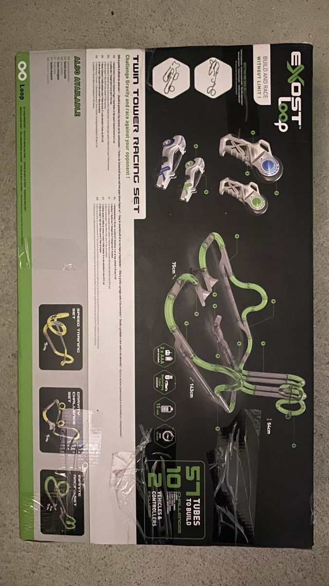 Piste: EXOST LOOP Twin Tower Racing Set neu und originalverpackt – Nuovo (secondo la descrizione) da Wil SG venduto da lab_xx98 1