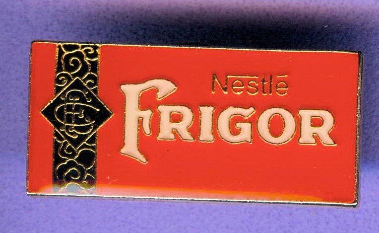 Plaketten & Abzeichen: FRIGOR  Schokolade – Gebraucht aus Winterthur von Sammleroase