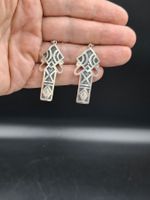 Vintage Tuareg Ohrhänger 925er Silber Ethnischer Schmuck