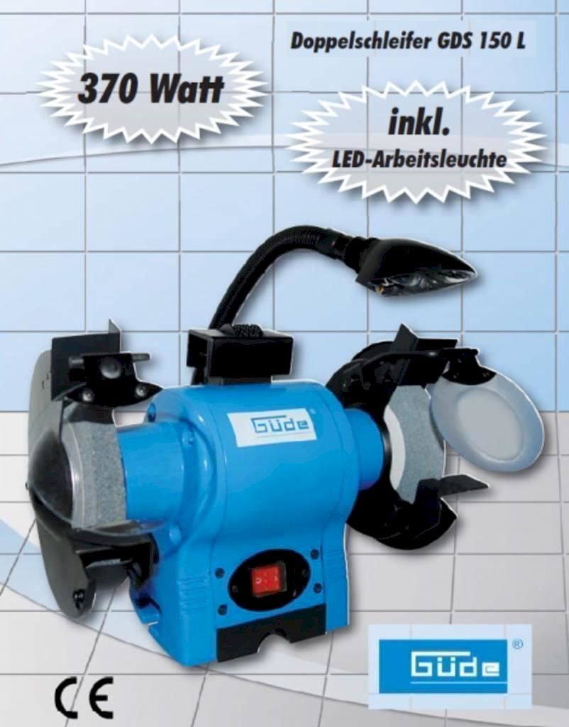 Smerigliatrici & Lucidatrici: Güde 55121 GDS 150 L Doppelschleifer – Nuovo e nell'imballaggio originale da Bottighofen venduto da zaap 3