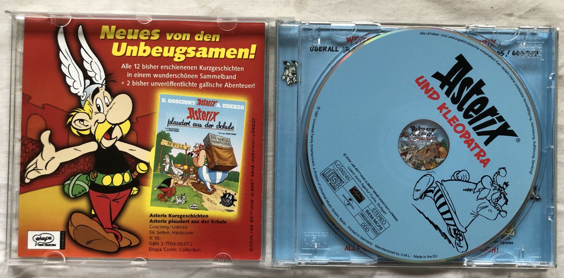 CD: Asterix & Kleopatra - Hörspiel - CD – Usato da Schaffhausen venduto da durruti 1