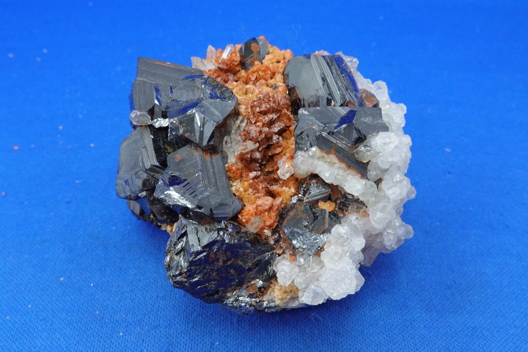 Mineralien & Heilsteine: Sphalerit mit Siderit, Quartz und Calcit (UV) – Gebraucht aus Schinznach Bad von Demerald 2