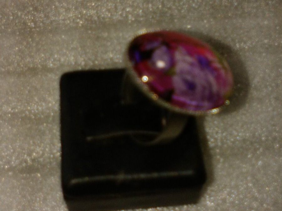Anelli: RING EDELSTHAL,,MIT BLUMEN,,GLANZIG – Nuovo (secondo la descrizione) da Basel venduto da bijoutrie_4