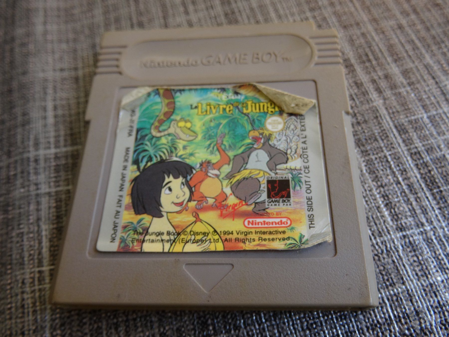 Nintendo Giochi: Le Livre de la Jungle GAMEBOY – Usato da Olten venduto da Disc-Ausverkauf