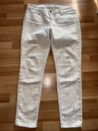 Goldsign Jeans weiss Einfache Bundweite 41cm