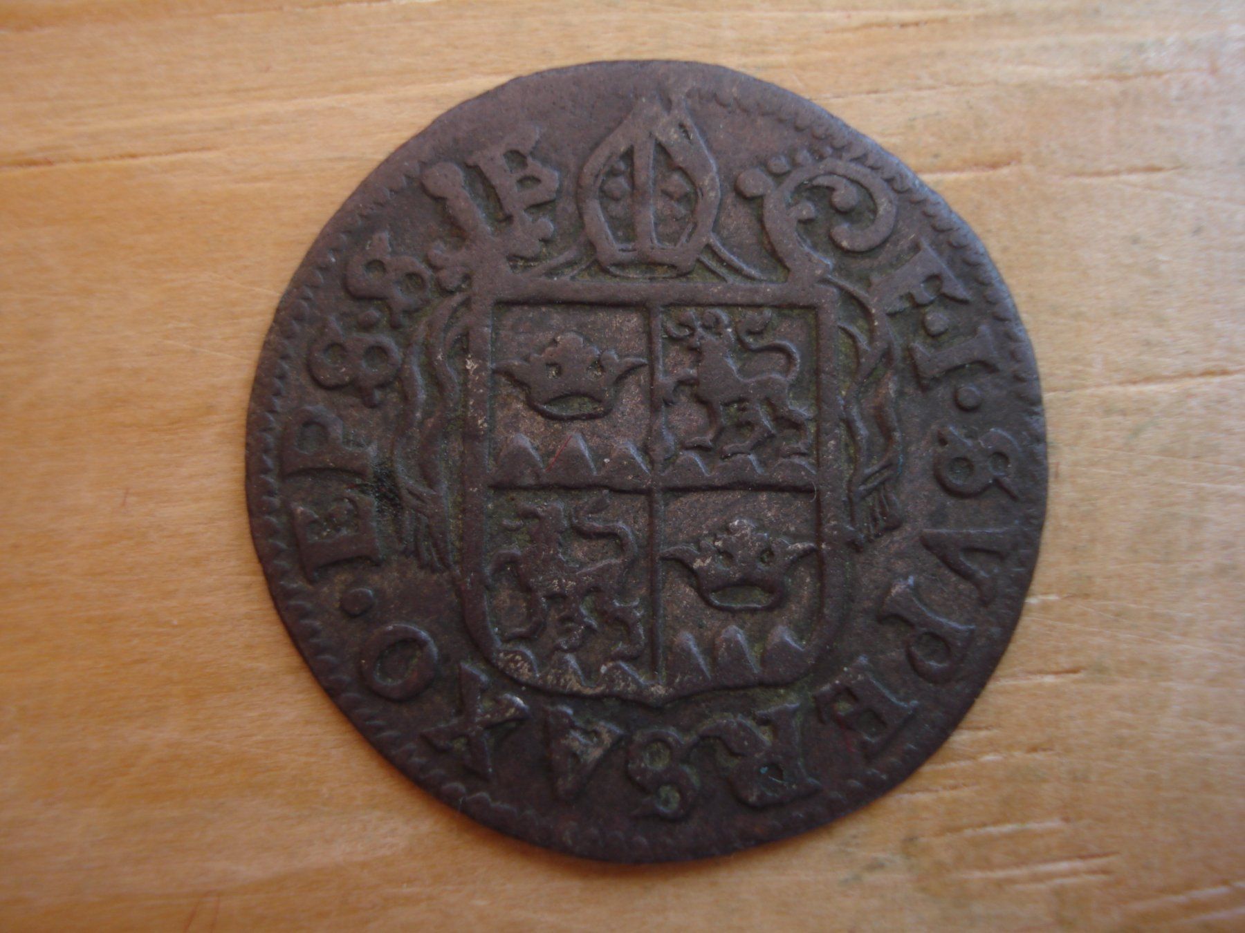 Toutes les monnaies: (H6) Wallis Halbbatzen 1708 – D'occasion à Erlach par Net-Coins 1