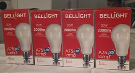 4x BELLIGHT A75 LED Lampen, 20W, Neu, Starkes Licht!