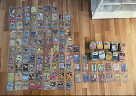Pokemon Kartensammlung mit Seltenheiten