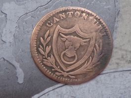 Canton Uri 1/2 Batzen 1811 (Rare)