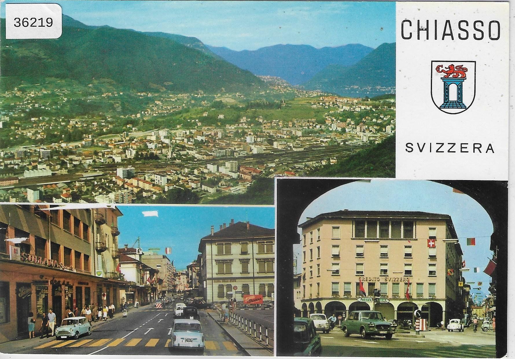 Cartoline postali: Chiasso - Multiview – Usato da Ettingen venduto da Kartenplanet