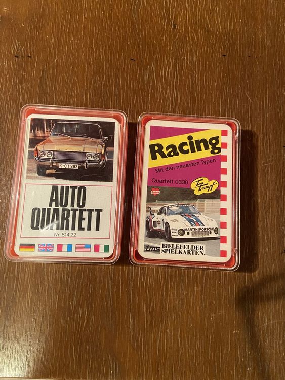 Quartett Auto und Racing car (Gebraucht) in Galgenen für CHF 151 – mit ...
