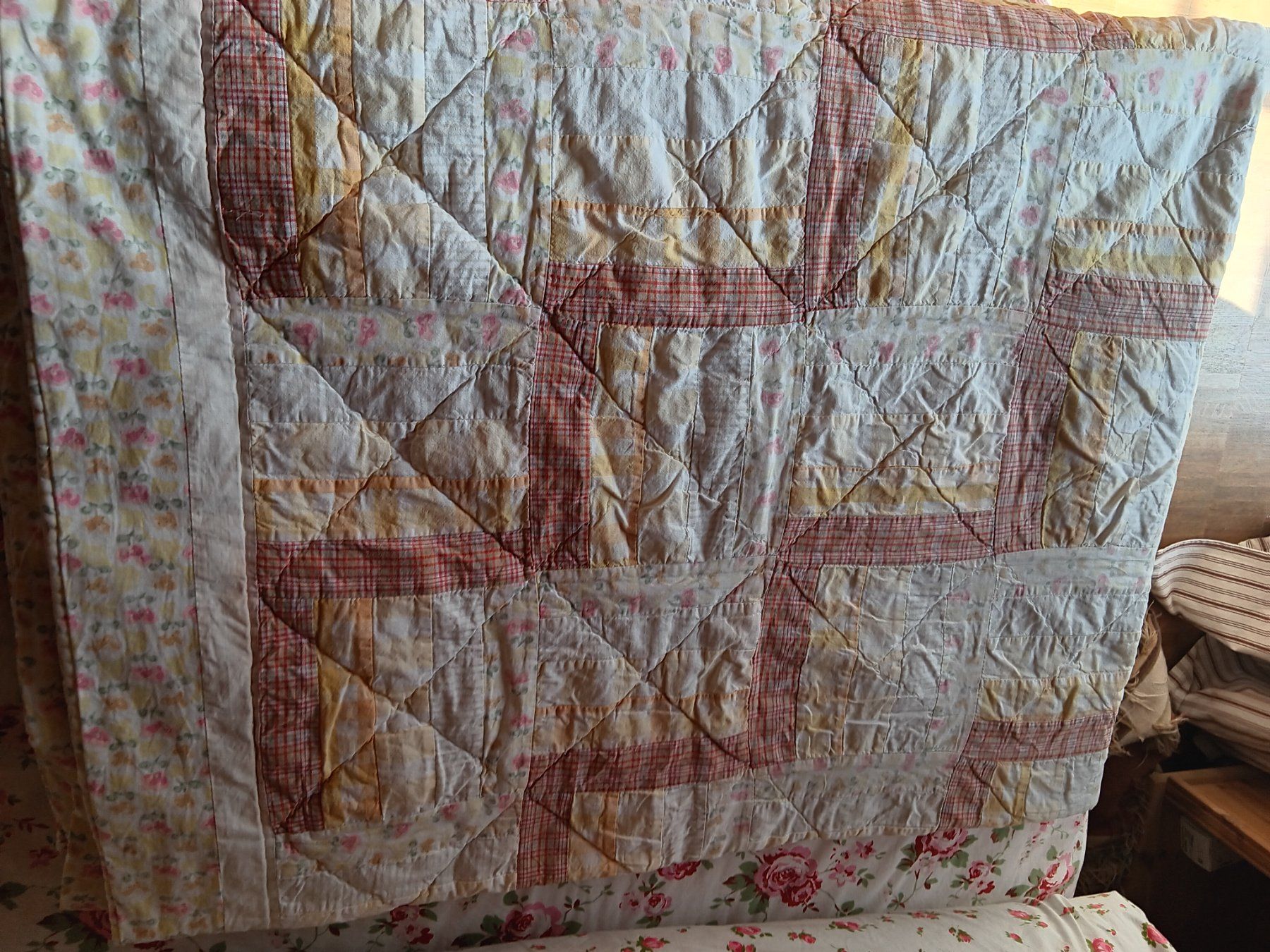 Biancheria da letto: patchwork doppel bettüberwurf – Usato da Ambrì venduto da Maerz87 5