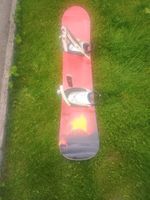 Snowboard and boots