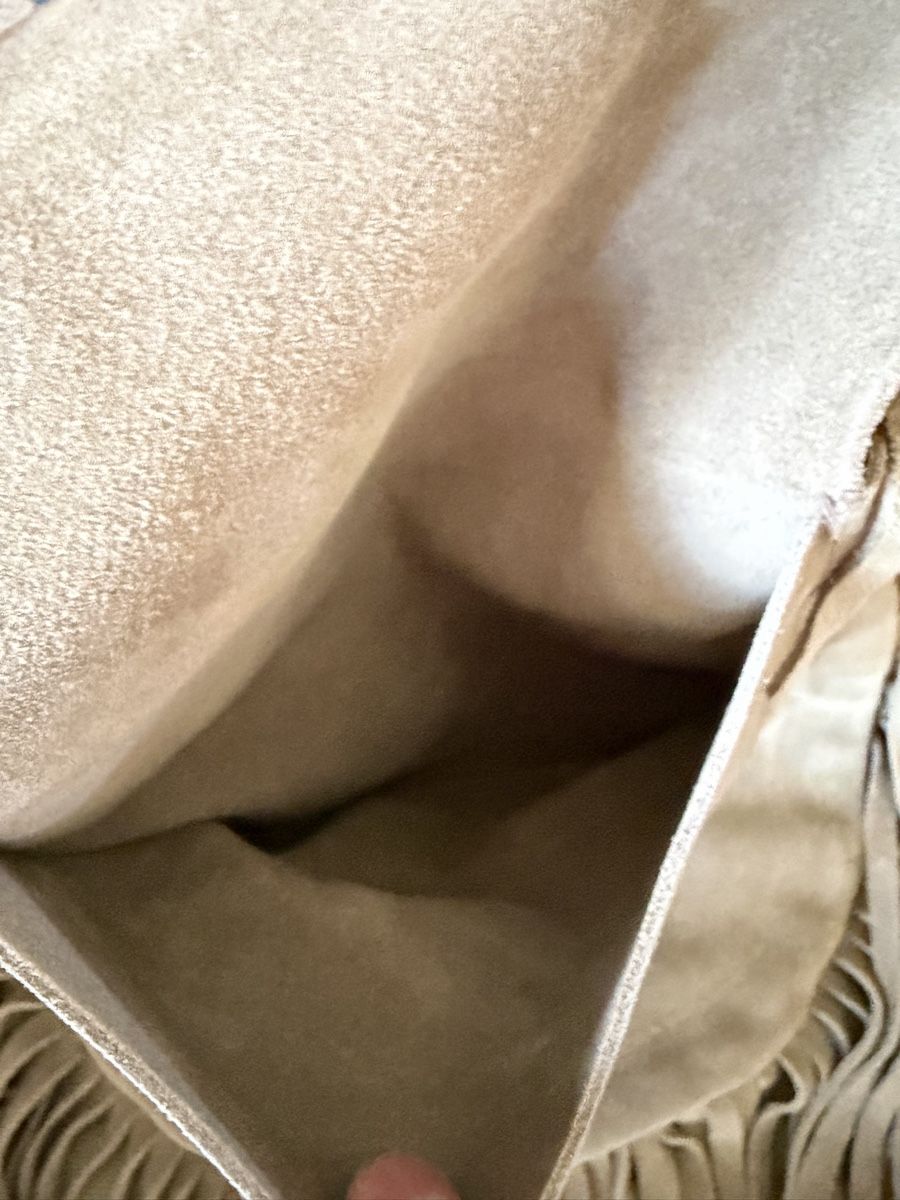Taschen für Damen: Wildleder Handtasche – Gebraucht aus Jona von HappyHappyHappyHappy 3