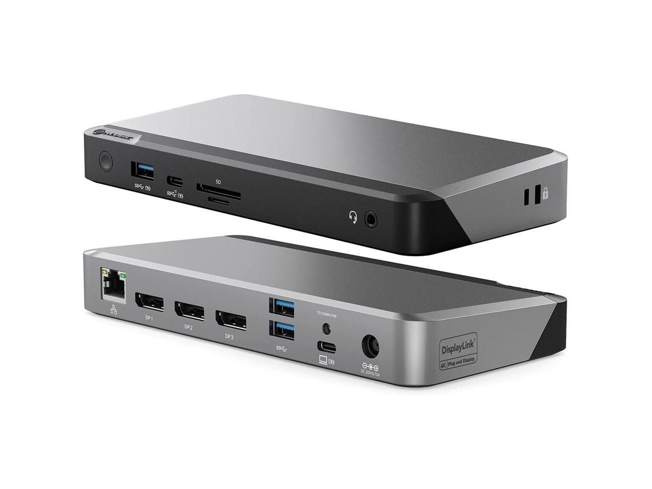 Dockingstation: DX3 Universal Dockingstation mit dreifachem 4K – Neu und originalverpackt aus Dietlikon von Salesmax