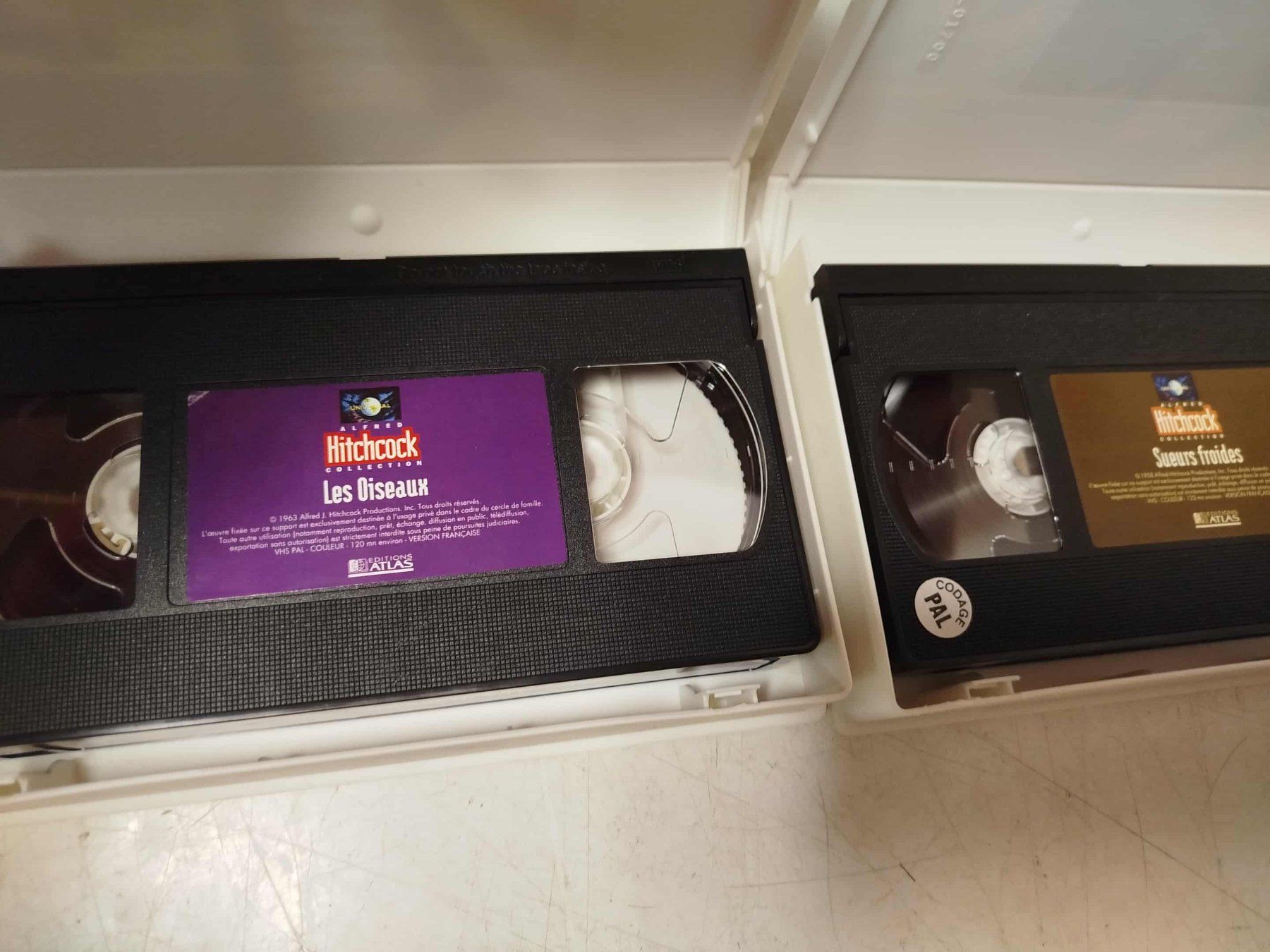 Alle VHS: 10 X VHS  Hitchcock – Gebraucht aus La Chaux-de-Fonds von Emmaus2300CDF 4