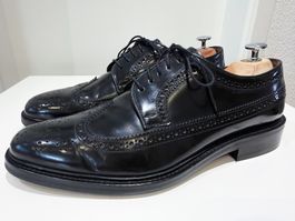 Antica Cuoieria Brogue Schuhe Goodyear Welted Gr. 46
