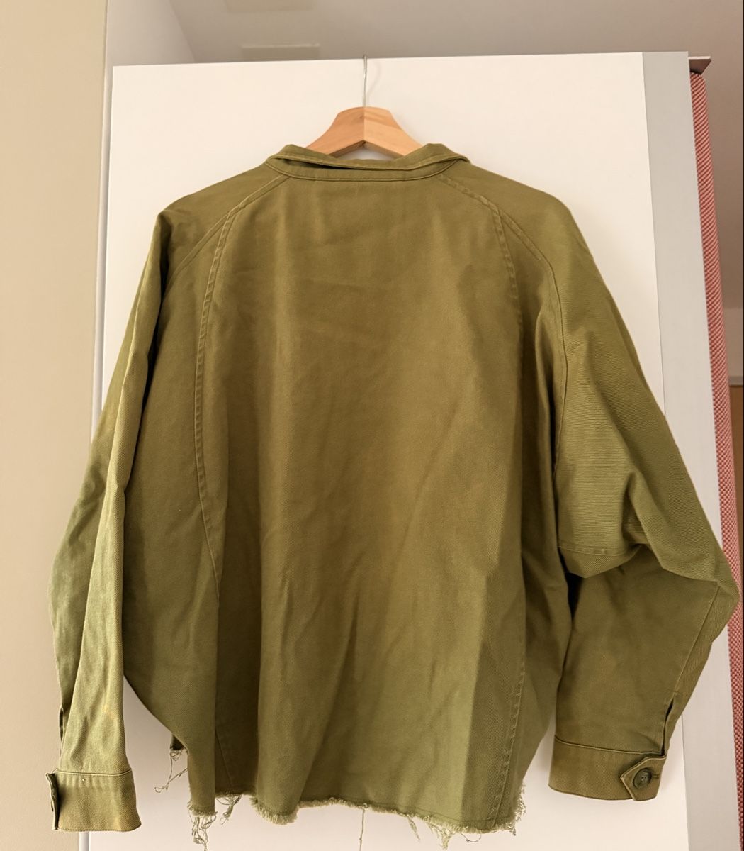 Jacken: Übergangsjacke Baumwolle oliv – Gebraucht aus Schaffhausen von zuesefred 3