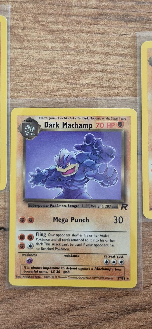 Pokémon Carte collezionabili: Pokémon Rocket dark Machamp set🔥TOP – Nuovo (secondo la descrizione) da Ursy venduto da RetroBebar777 2