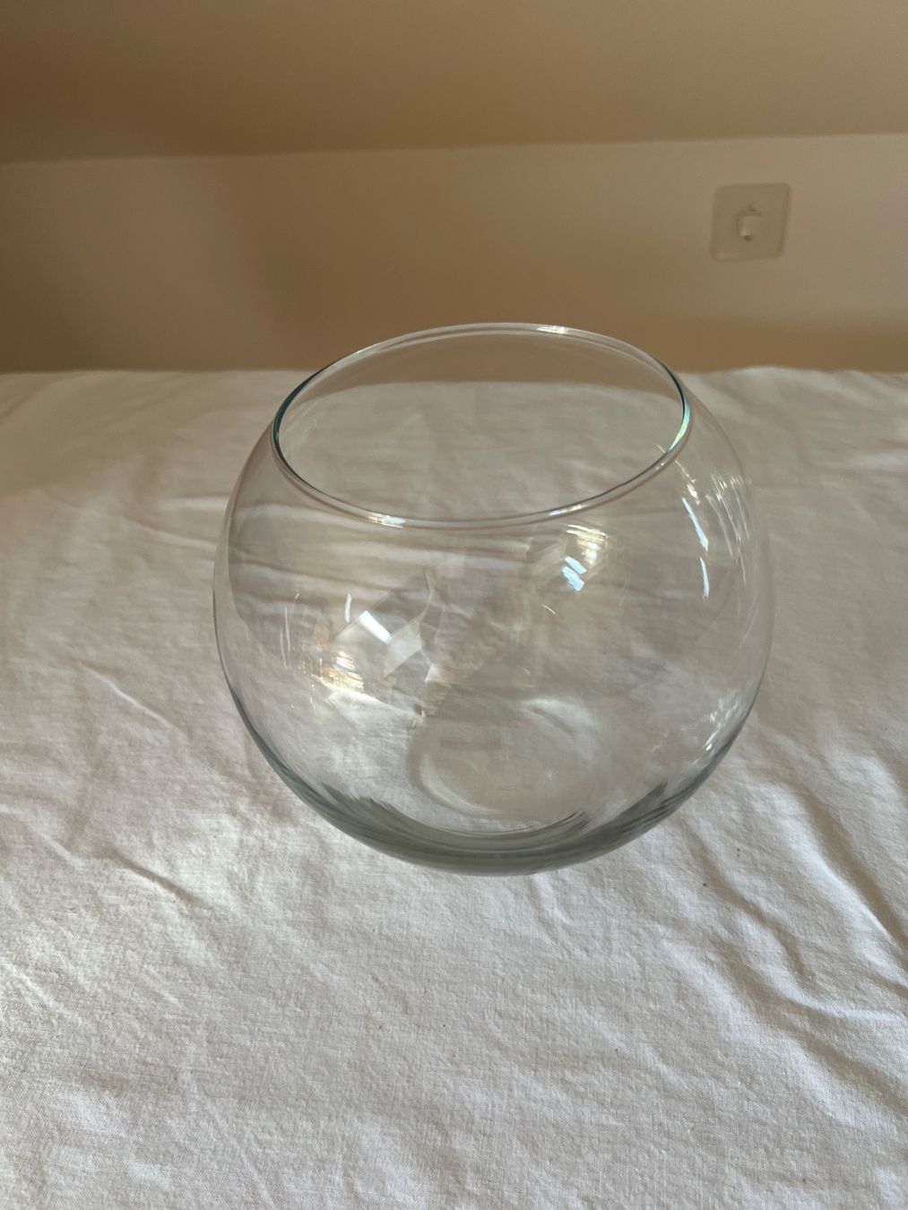 Vasi & Recipienti: Glas Vase in Kugelform groß – Usato da Neukirch / Egnach venduto da Taucher68