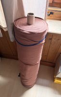 Sweat-Stoff-Rolle Lachs/Braun