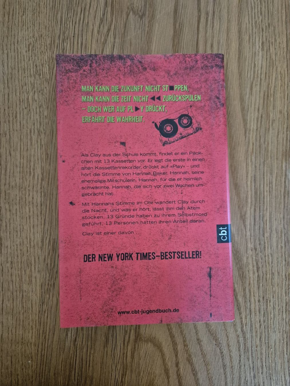 Livres: Jay Asher - "TOTE MÄDCHEN LÜGEN NICHT" – D'occasion à Goldach par Mona.93 1
