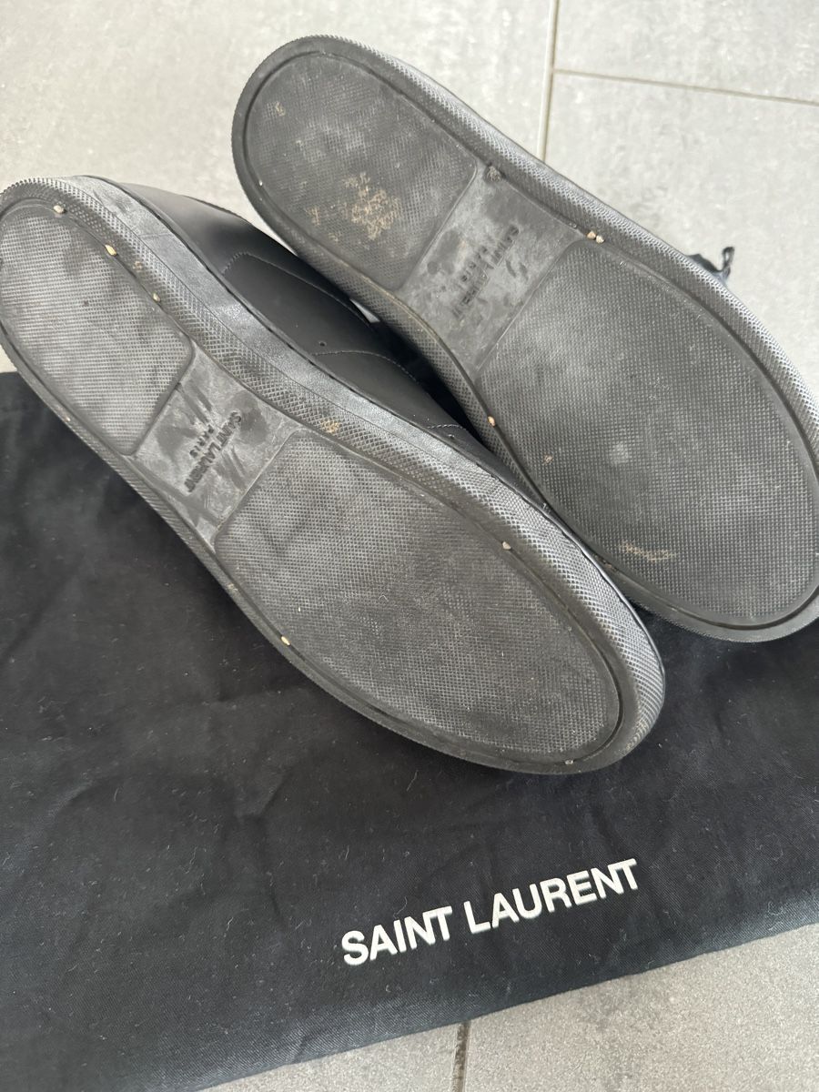 Saint Laurent Herrenschuhe: Saint Laurent Sneaker - schwarz, 37 – Gebraucht aus Küsnacht ZH von jeli9 6