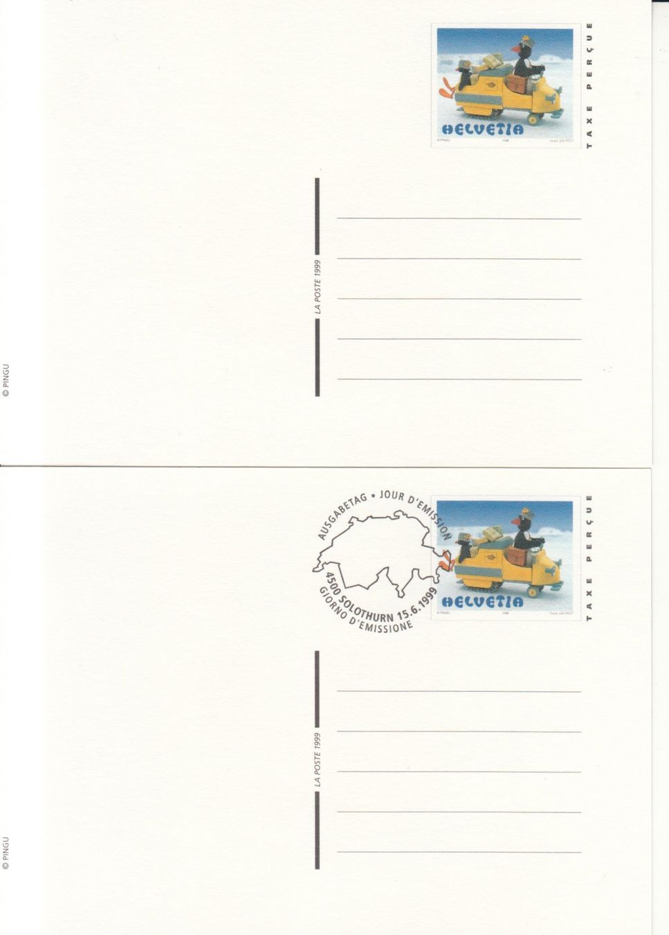 Tutti i francobolli: SGK PK 245 postfrisch und mit ET – Usato da Bürglen TG venduto da StampGraf 1