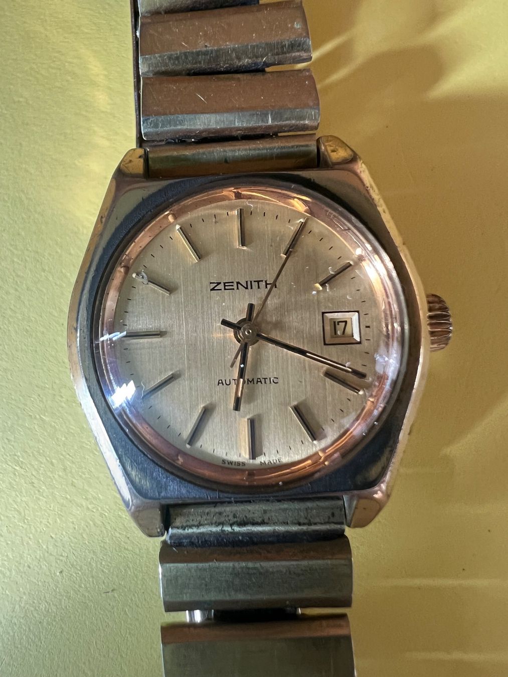 Zenith Orologi: Eine Zenith Uhr um 1970 – Usato da Hunzenschwil venduto da Al-Bee-01