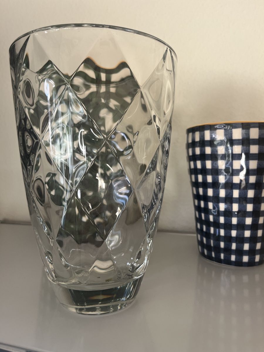 Vasi & Recipienti: Vase Glas geschliffen – Usato da Zürich venduto da Budulinek123 2