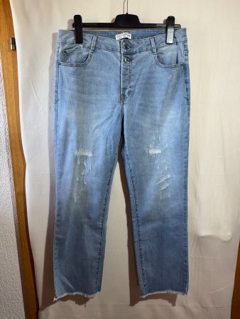 Blaue Jeans von Chicoree Gr. 42
